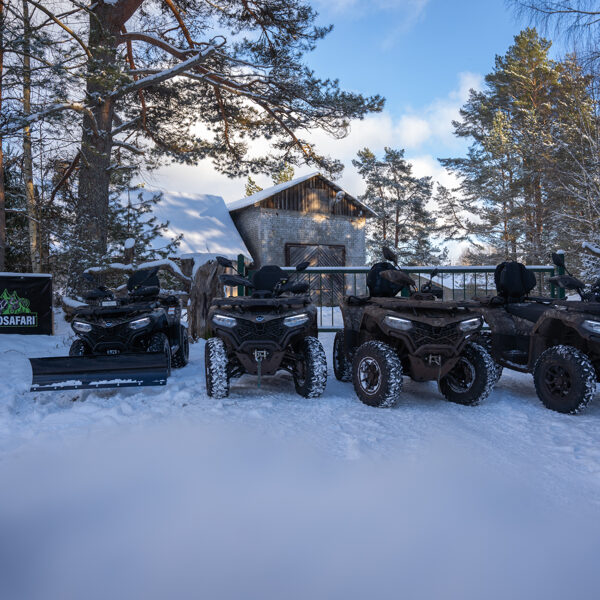ATVs for motorcycle safaris