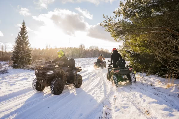 motorcycle trips in winter